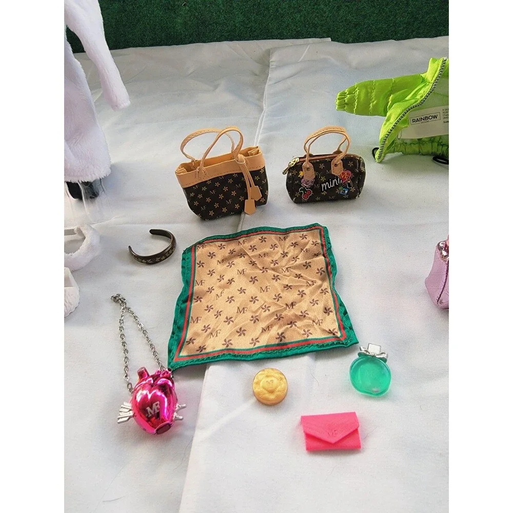 Doll Accessories Mega Lot Mini Fashion Shadow High ZURU Bags Shoes Clothes